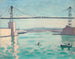 Marseille, le pont transbordeur - Albert Marquet — näkymä teoksesta