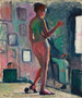 Nu ystävän ateljeessa - Albert Marquet — näkymä teoksesta