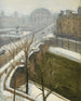 Paris Pont-Neuf Talvi päättyy - Albert Marquet — näkymä teoksesta