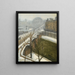 Paris Pont-Neuf Talvi päättyy - Albert Marquet — kehystetty taideteos seinällä