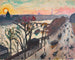 Pariisi, Quai du Louvre, Talven aurinko - Albert Marquet — näkymä teoksesta