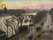 Pariisi, Louvre-joen rannassa, talvisolmu - Albert Marquet — näkymä teoksesta