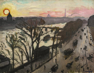 Albert Marquet - Paris quai du Louvre soleil dhiver (Case Conflict).webp