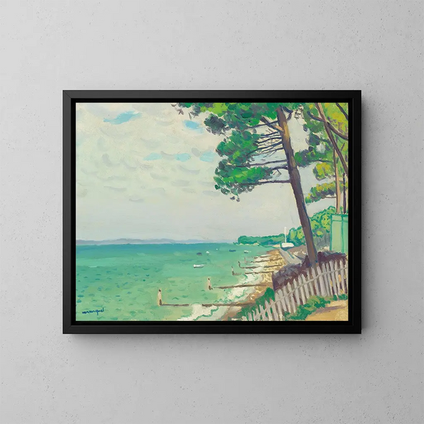 Pins à Pyla - Albert Marquet — kehystetty taideteos seinällä