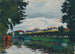 Poissy'n maalaus, laiturit - Albert Marquet — näkymä teoksesta