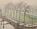 Pont Neuf sous la neige - Albert Marquet — näkymä teoksesta