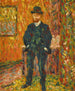 Portrait d'André Rouveyre - Albert Marquet — näkymä teoksesta