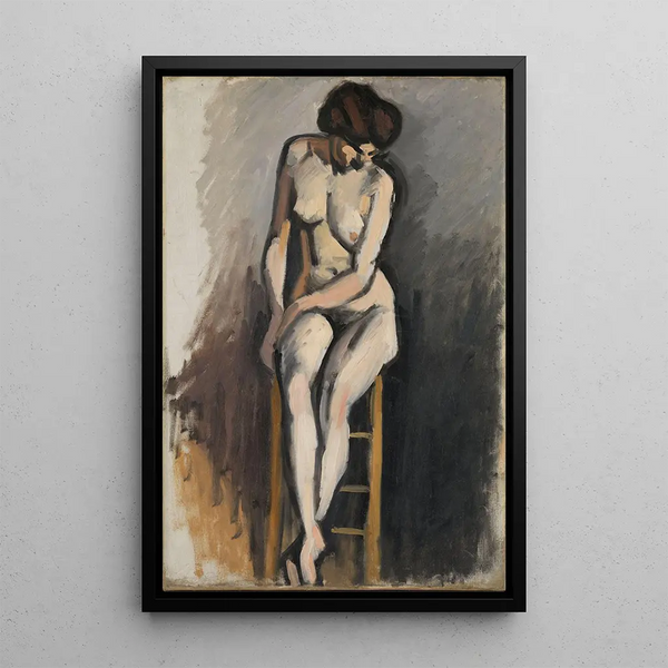 Naisten alastonmaalaus - Albert Marquet — kehystetty taideteos seinällä
