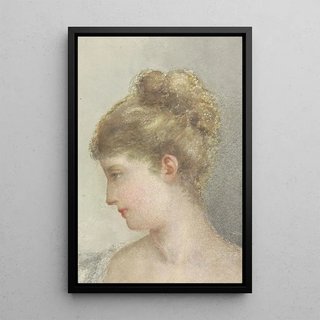 Albert Martin - Hoofd van een vrouw en profil naar links.webp