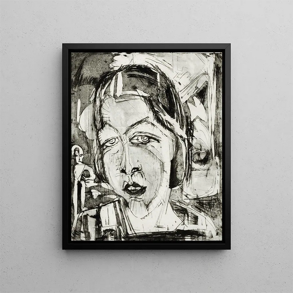 Ursuline II - Albert Müller — kehystetty taideteos seinällä