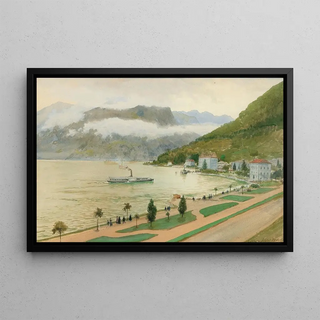 Albert Nikolaevich Benois - Der Luganer See.webp