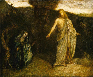 Le Christ apparaissant à Marie - Albert Pinkham Ryder — näkymä teoksesta