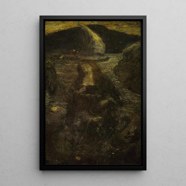 Chanson passagère - Albert Pinkham Ryder — kehystetty taideteos seinällä