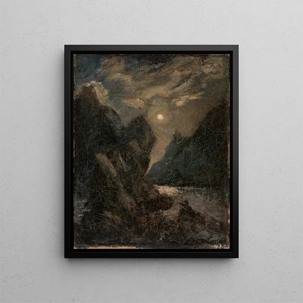 La Lorelei - Albert Pinkham Ryder — kehystetty taideteos seinällä