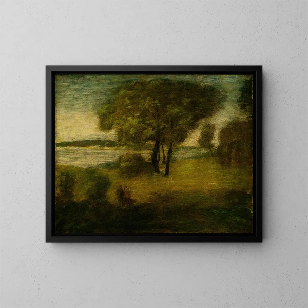 La Rivière - Albert Pinkham Ryder — kehystetty taideteos seinällä
