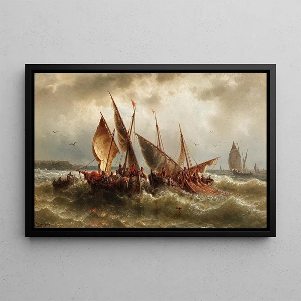 Albert Rieger - Fishermen at Work.webp