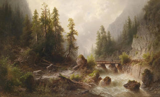 Albert Rieger - Gebirgsbach.webp
