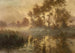 Auringonnousu sumussa - Albert Rigolot — näkymä teoksesta
