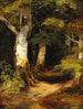 Waldweg - Albert Zimmermann — näkymä teoksesta