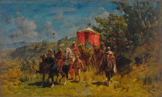 Alberto Pasini - An Arab Caravan.webp