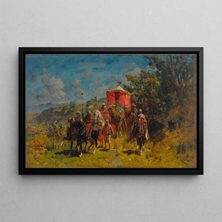 Alberto Pasini - An Arab Caravan.webp