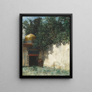 Alberto Pasini - Awaiting His Masters Return.webp