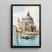 Santa Maria della Salute - Alberto Prosdocimi — kehystetty taideteos seinällä