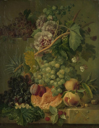 Albertus Jonas Brandt - Still Life with Flowers and Fruits.webp