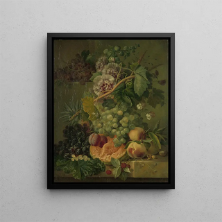 Albertus Jonas Brandt - Still Life with Flowers and Fruits.webp