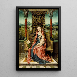 Albrecht Bouts - Madonna and Child Enthroned.webp