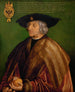 Portrait de Maximilien Ier - Albrecht Dürer — näkymä teoksesta