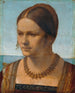 Portrait of a young Venetian woman (Case Conflict) - Albrecht Dürer — näkymä teoksesta