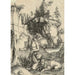 Maalauksen jäljennös Saint Jérômeen katumusmaalaus - Albrecht Dürer