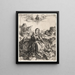 La Sainte Famille avec le papillon - Albrecht Dürer — kehystetty taideteos seinällä