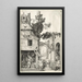 La Nativité - Albrecht Dürer — kehystetty taideteos seinällä