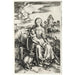 Neitsyt ja lapsi apinan kanssa - Albrecht Dürer — näkymä teoksesta