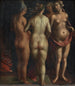 Venus ja Kolme Gratiaa - Albrecht Dürer — näkymä teoksesta