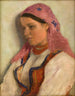 Fille de Bronowice - Aleksander Gierymski — näkymä teoksesta