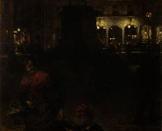 Aleksander Gierymski - Motif from the Wittelsbachs Square in Munich.webp