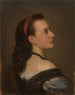 Portrait d'une jeune femme - Aleksander Kotsis — näkymä teoksesta