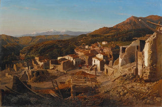 Alessandro La Volpe - A View of San Sebastiano in Abruzzo.webp
