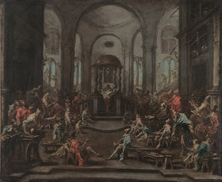 Alessandro Magnasco - Interior of a Synagogue.webp