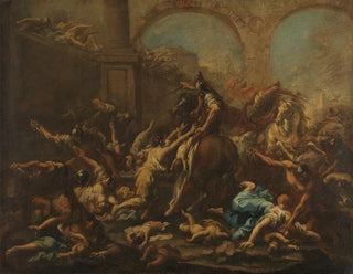Massacre des Innocents - Alessandro Magnasco — näkymä teoksesta
