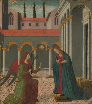 Alesso di Benozzo - The Annunciation.webp