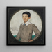 Alexander Saitzoff, Vera Saitzoffin veli - Franz von Stuck — kehystetty taideteos seinällä