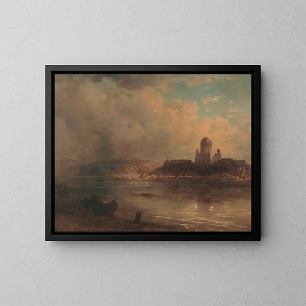 Basilique d'Esztergom - Alexander Brodszky — kehystetty taideteos seinällä