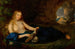 Madeleine makuuasennossa - Alexander Clarot — näkymä teoksesta