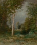 Une clairière forestière - Alexander Helwig Wyant — näkymä teoksesta