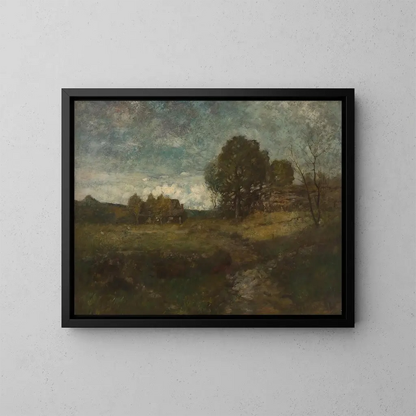 Arkville, New York - Alexander Helwig Wyant — kehystetty taideteos seinällä