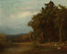 Bétail paissant en fin d'après-midi - Alexander Helwig Wyant — näkymä teoksesta